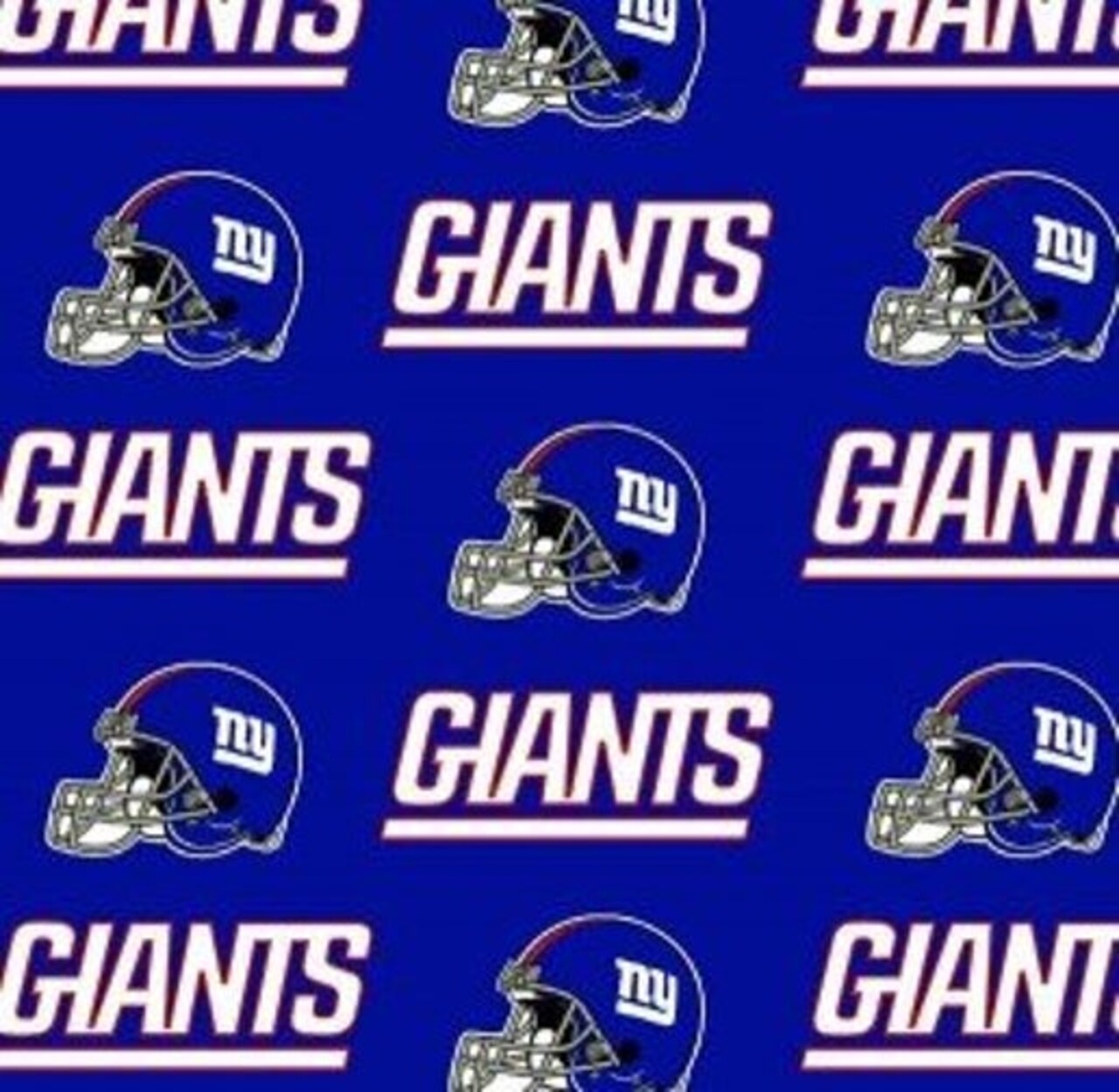 Licensed NFL New York Giants Cotton 6314-D Fabric by the Yard